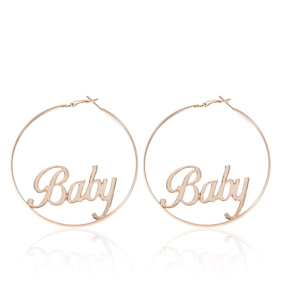 Big Hoop Earrings - Picture 4 of 4